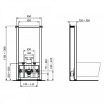 Инсталляция для биде Ideal Standard ProSys Инсталляция для биде Ideal Standard ProSys